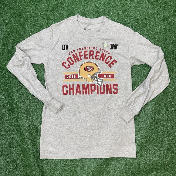 Other - San Francisco 49ers NFC Champions Long Sleeve Shirt Gray Small NFL Team Apparel